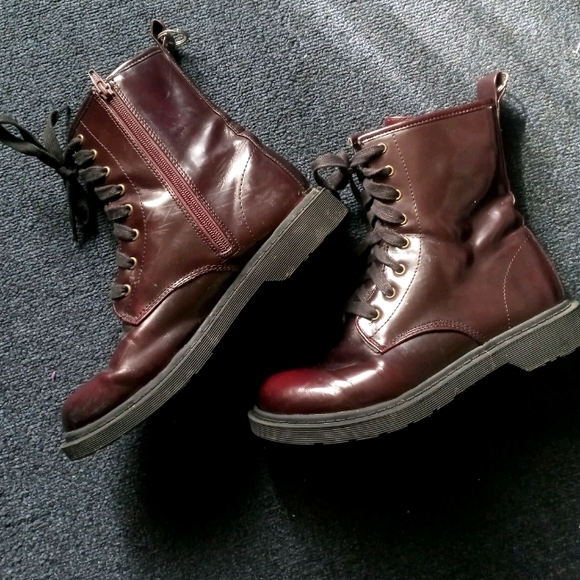 Other - Burgandy Boots from Target
